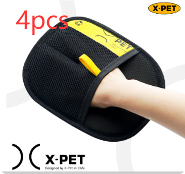 Pet Hair Remover Glove - Electrostatic Cat & Dog Fur Removal Brush